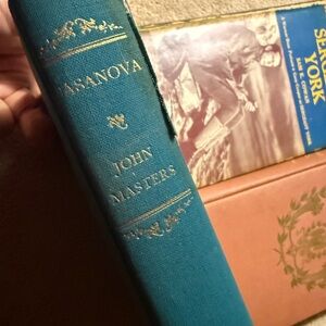 Casanova by John Masters Blue Hardcover